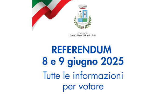 Referendum 8 e 9 giugno 2025 Referendum 8 e 9 giugno 2025