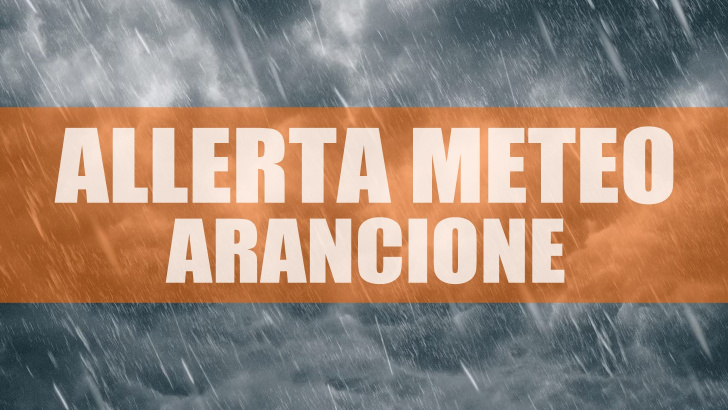 Allerta meteo colore GIALLO 24 ottobre e ARANCIONE 25 ottobre