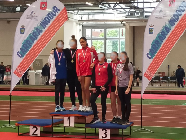 Medaglia di bronzo per Martina ai campionati toscani nel lancio del peso